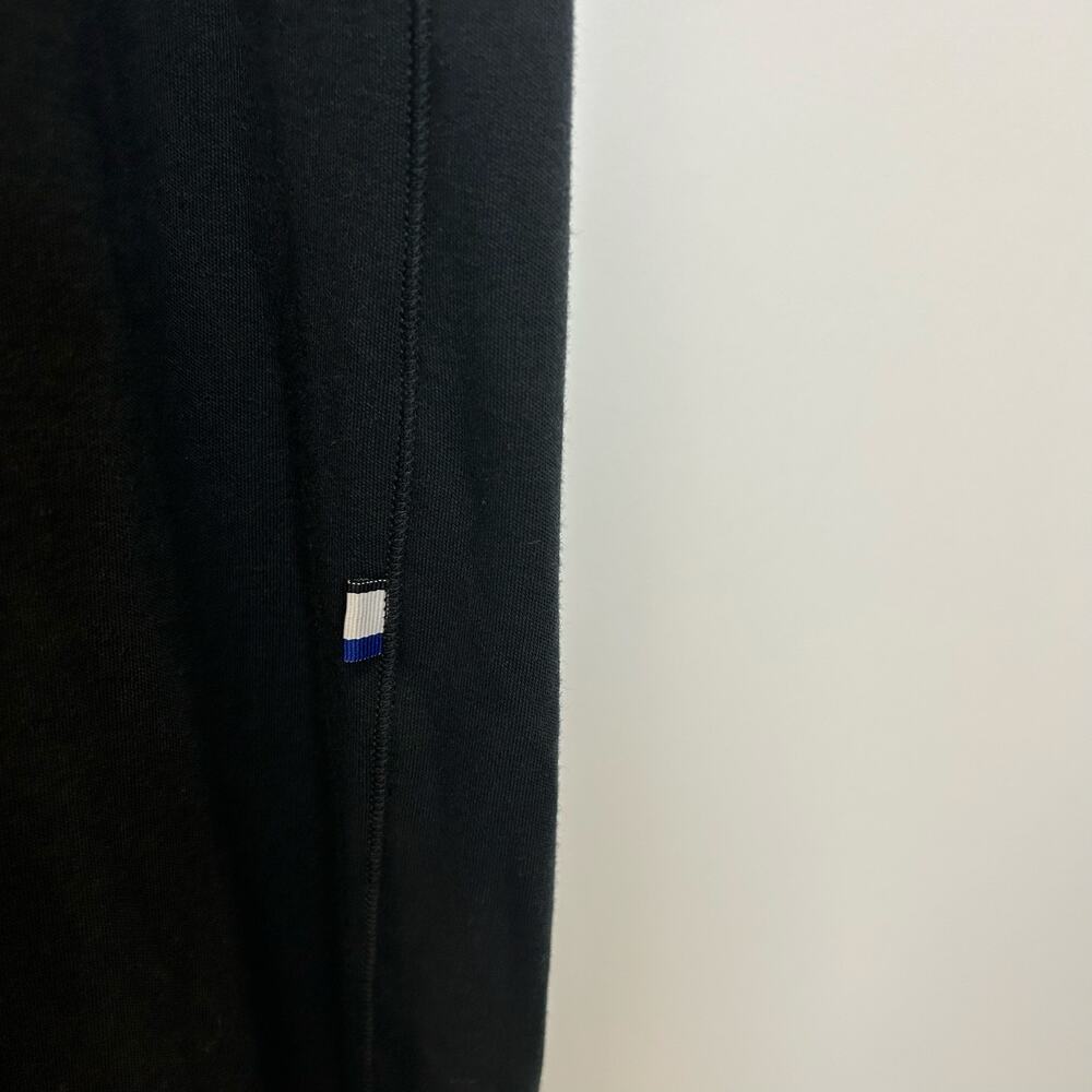 Kit & Ace Goodfeels Brushed Knit Midi Dress‎ Size M Black Sleeveless Minimalist - Picture 6 of 10